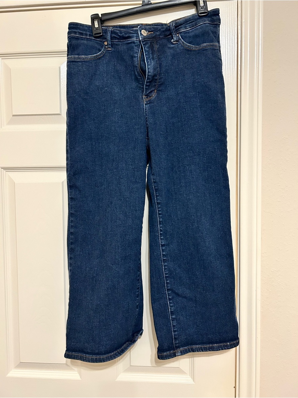 Judy Blue Dark Indigo Wide Leg Jeans